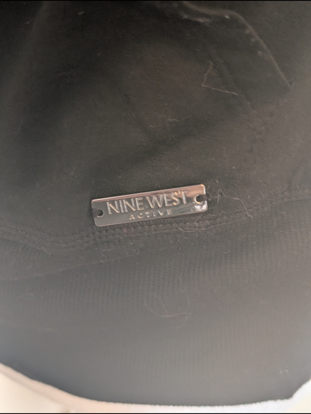 Nine West Active Black Mesh-Trim Pullover Sweatshirt - Picture 5 of 6
